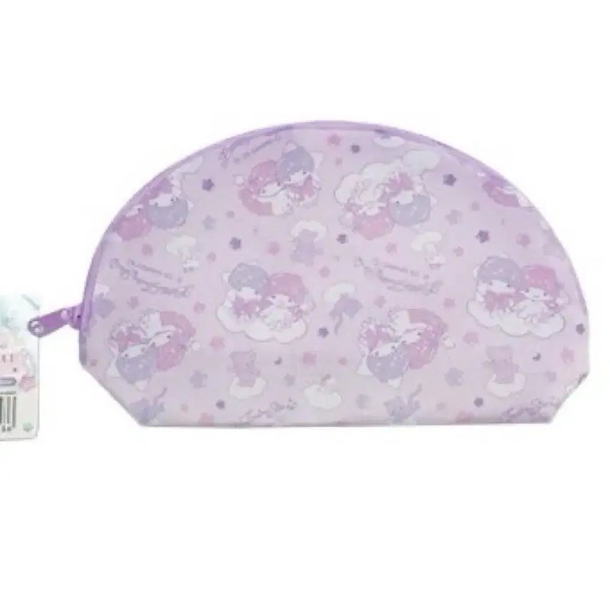 [BUNJANG] Sanrio Little Twin Stars Round Pouch / 산리오 리틀트윈스타 라운드 파우치