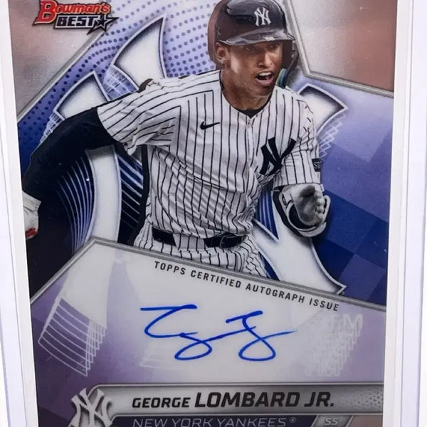 [BUNJANG] Baumann Best George Lombard Jr. Trading Card / [오토] 바우만 베스트 조지 롬바드 주니어