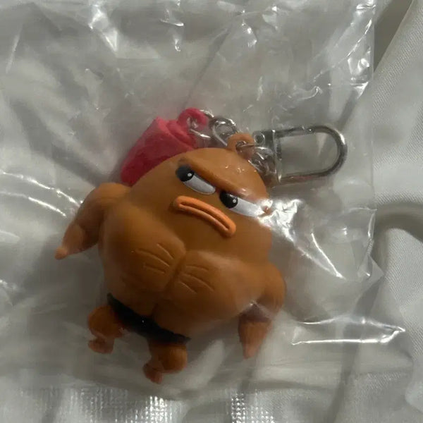 [BUNJANG] SpongeBob SquarePants 'Bulking Up Fish' Keychain / 스폰지밥 물고기 벌크업 키링