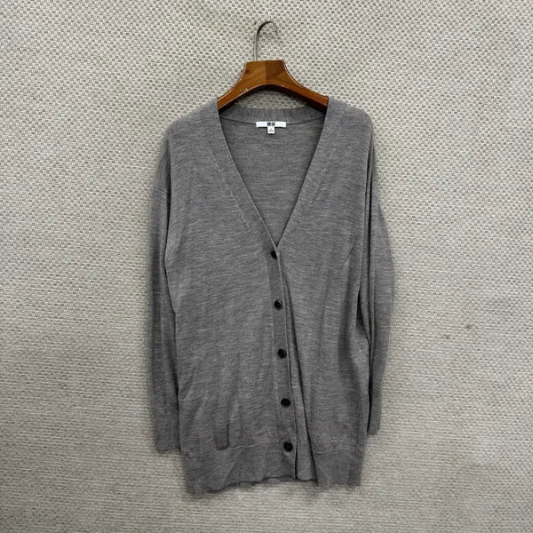 [BUNJANG] Uniqlo Wool Knit Cardigan S / 유니클로 울 니트 가디건 S D04161