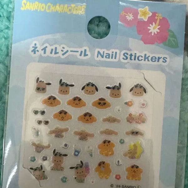 [BUNJANG] Sanrio Nail Stickers / 산리오 네일 스티커