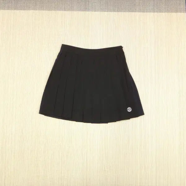 [BUNJANG] Lucky Chouette Pleated Skirt Black Navy / (38) 럭키슈에뜨 플리츠 주름 스커트
