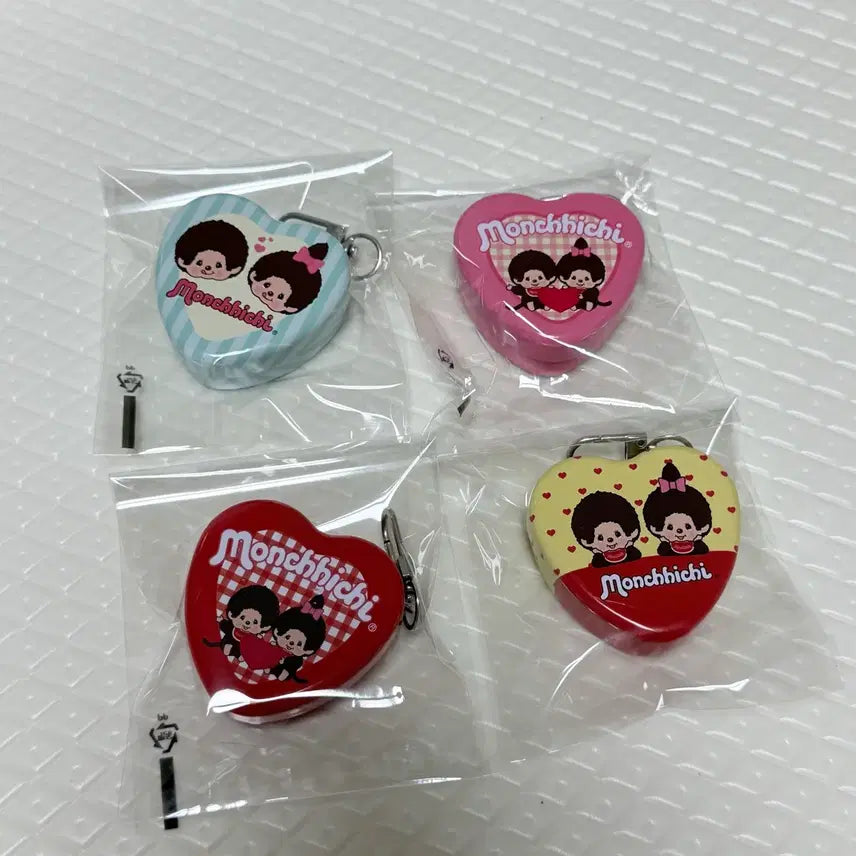 [BUNJANG] Monchhichi Tin Case Set / 몬치치 틴케이스 4종 일괄 ( 초코없음 )