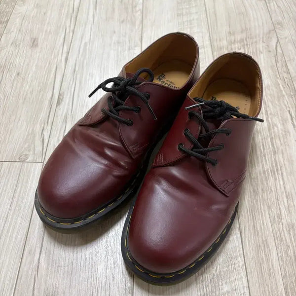 [BUNJANG] Dr. Martens 1461 Cherry Red Shoes / 닥터마틴 1461 체리레드 280