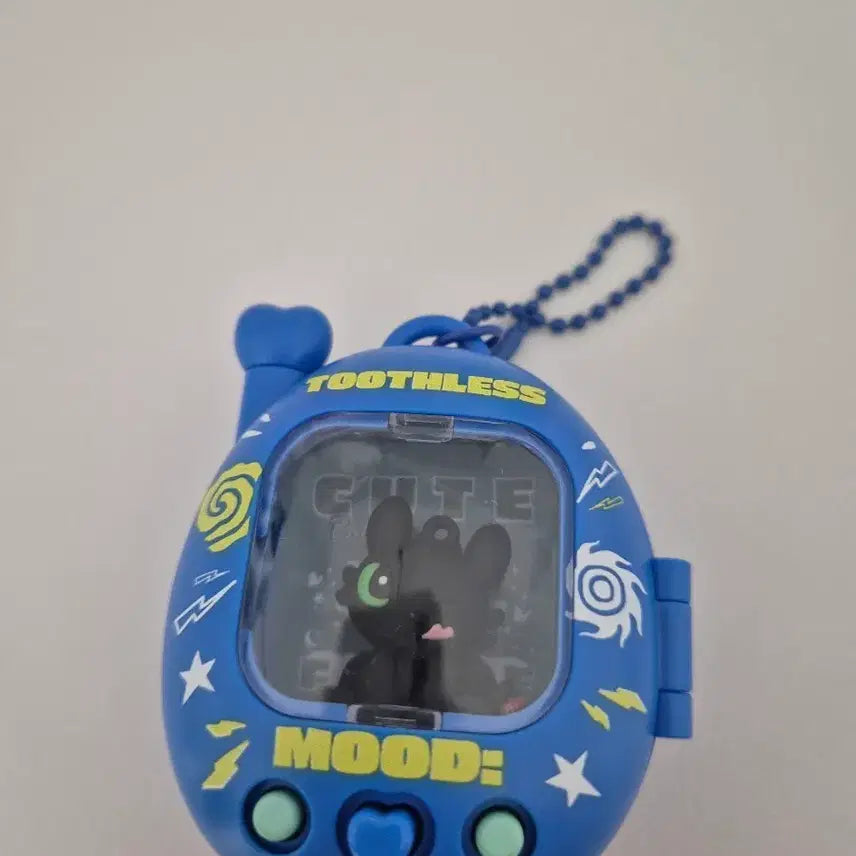 [BUNJANG] Toothless Monster Pet Keychain / 투슬리스 몬스터 펫 키링