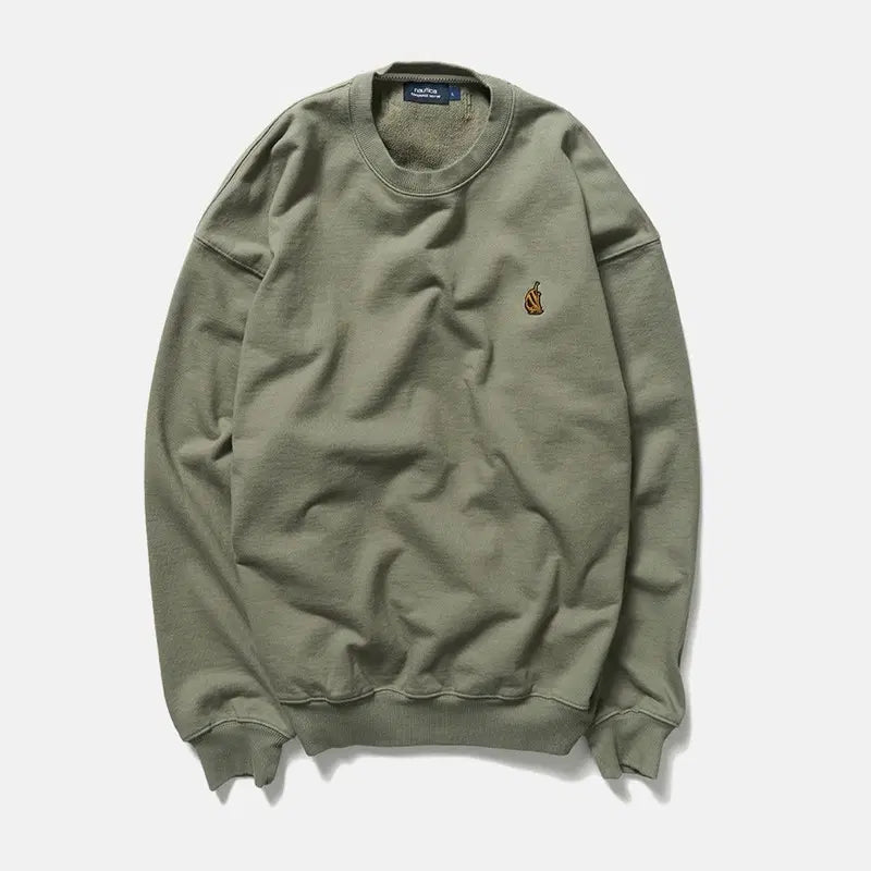 [BUNJANG] Nautica X Espionage Collaboration Washed Sweatshirt / L 노티카 X 에스피오나지 콜라보 워시드 스웻셔츠 맨투맨