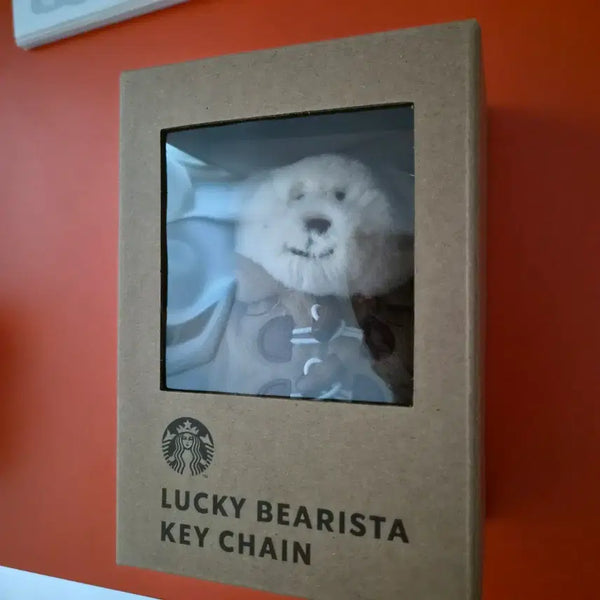 [BUNJANG] Starbucks Lucky Bearista Keyring Doll / 스타벅스 럭키 베어리스타 키링 인형 새상품 미개봉