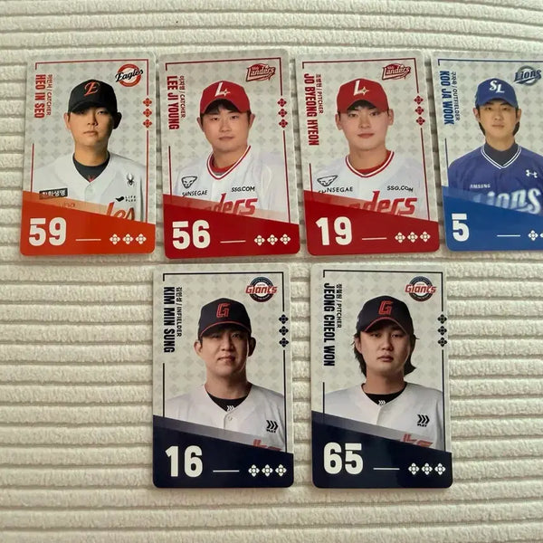 [BUNJANG] Paldo KBO Baseball Player Photocard Bundle / 팔도 KBO 포토카드