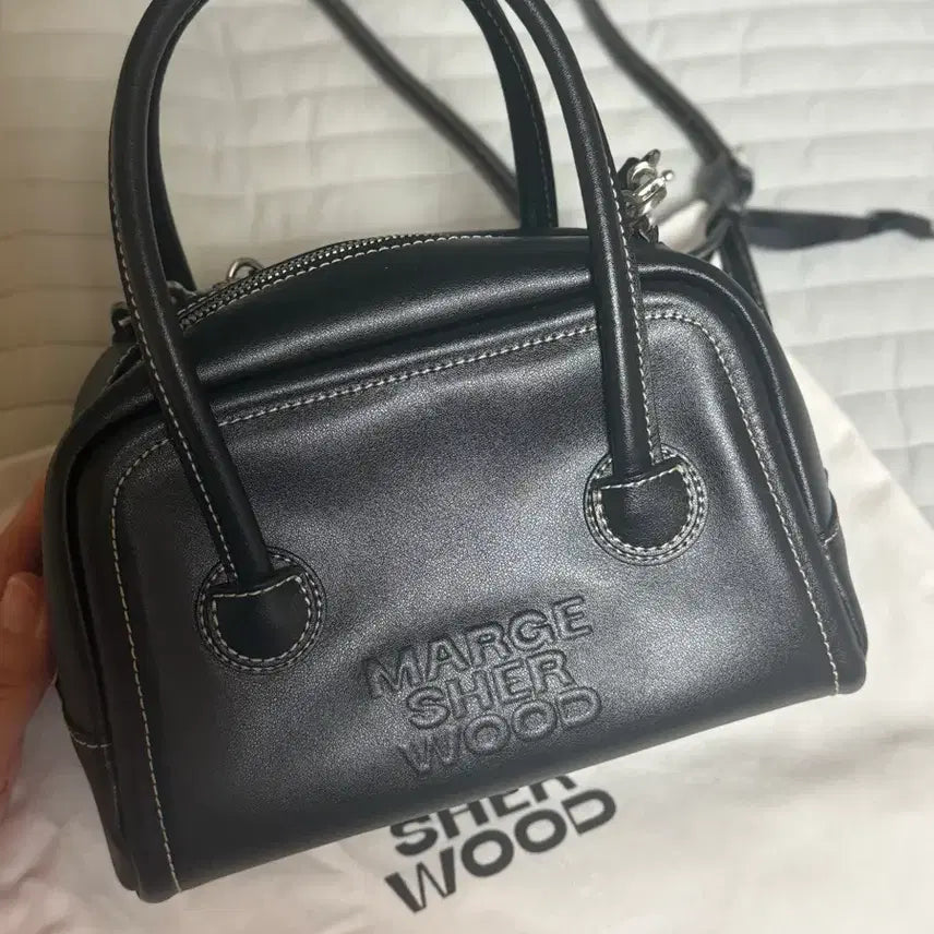 [BUNJANG] Magishwood Soft Tote Mini Black / 마지셔우드 소프트토트 미니 블랙