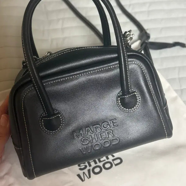 [BUNJANG] Magishwood Soft Tote Mini Black / 마지셔우드 소프트토트 미니 블랙