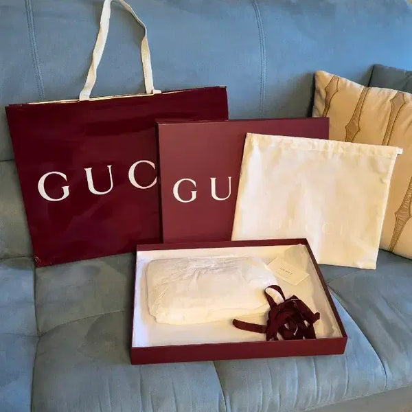 [BUNJANG] Gucci Men's Medium Box Set Clutch Accessories / G10-2)구찌남자클러치미듐박스셋트(박스쇼핑백셋트)더스트추가구매