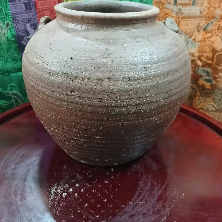 [BUNJANG] Vintage Onggi Earthenware Vase / 빈티지 옹기 토기 화병