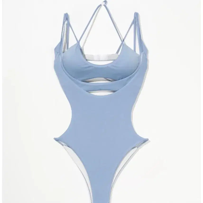 [BUNJANG] Hyein Seo Layered Swimsuit / 혜인서 레이어드 스윔수트 수영복