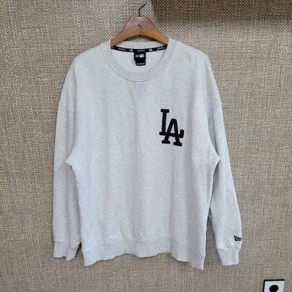 [BUNJANG] New Era LA Dodgers Size 110 Big Size Sweatshirt / 110사이즈 뉴에라 맨투맨 빅사이즈 LA 다져스