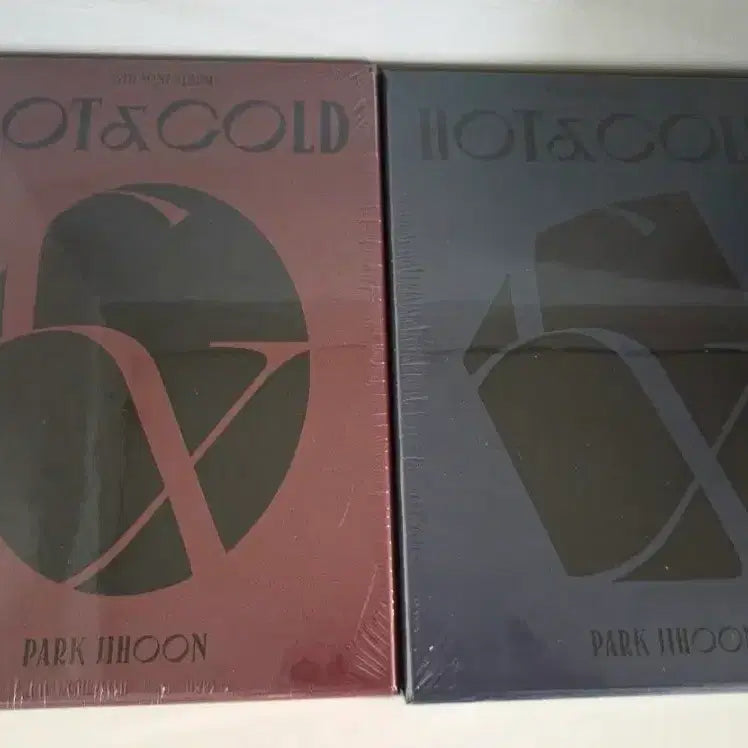 [BUNJANG] Park Ji Hoon Mini Album Vol. 5 'HOT & COLD' Set / 박지훈 미니앨범 5집 HOT & COLD SET 미개봉 새상품  핫앤콜드