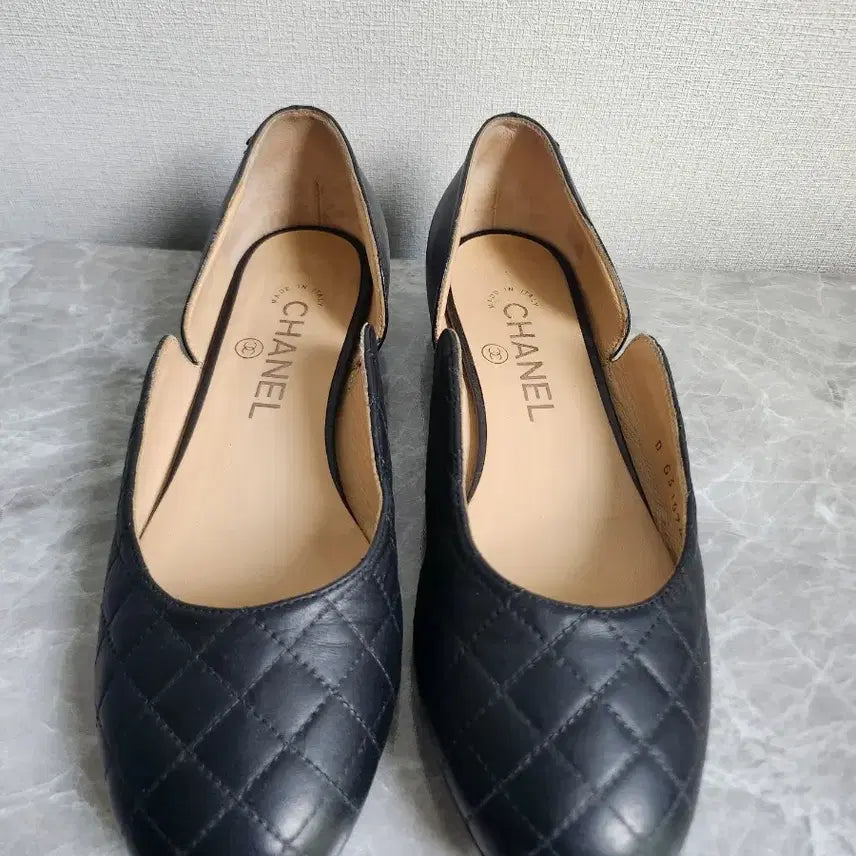 [BUNJANG] Chanel Quilted Ballerina Flats / 샤넬 퀄팅 발레리나슈즈 플렛슈즈 단화