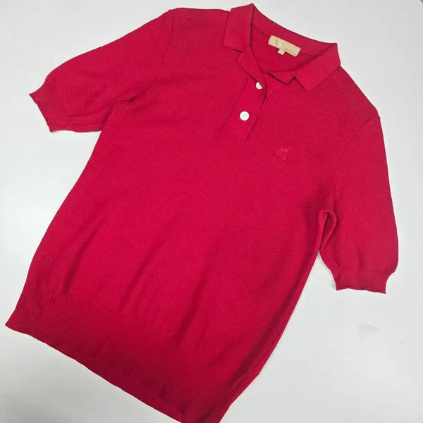 [BUNJANG] Beanpole Viscose Short-Sleeve Polo Shirt / s 빈폴 비스코스 반팔 카라티