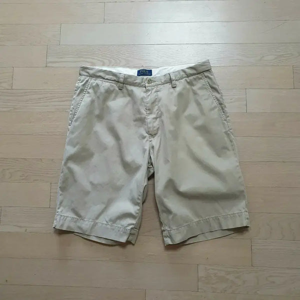 [BUNJANG] Polo Ralph Lauren Cotton Shorts Beige / POLO 폴로랄프로렌 면반바지