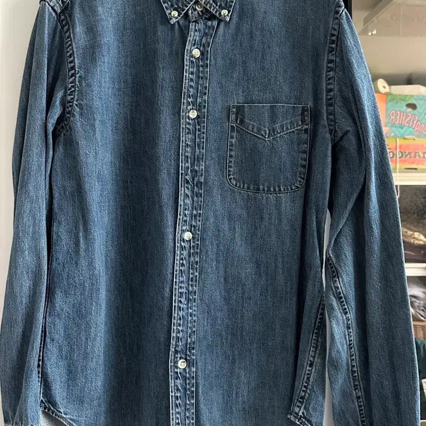 [BUNJANG] J.Crew Denim Shirt M / 제이크루 데님셔츠 M