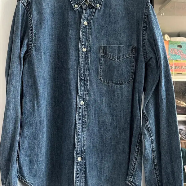 [BUNJANG] J.Crew Denim Shirt M / 제이크루 데님셔츠 M
