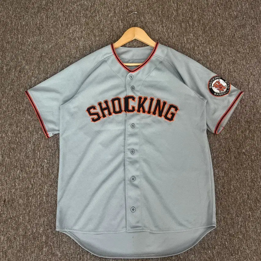 [BUNJANG] Shoking Baseball Club Baseball Uniform Size 105 / 쇼킹 베이스볼 클럽 야구 유니폼 105