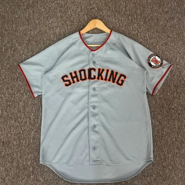 [BUNJANG] Shoking Baseball Club Baseball Uniform Size 105 / 쇼킹 베이스볼 클럽 야구 유니폼 105