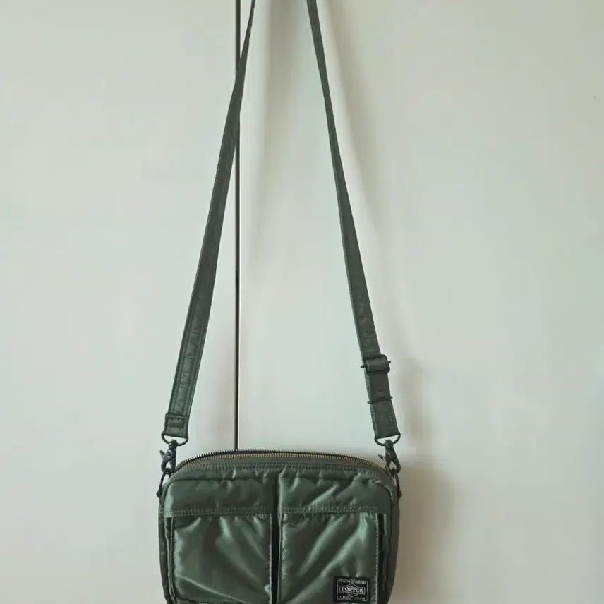 [BUNJANG] Porter Tanker Shoulder Bag Sage Green / 포터 탱커 숄더백 세이지 그린