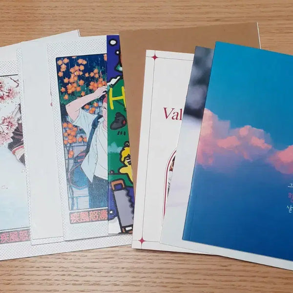 [BUNJANG] Slam Dunk Sakuragi Kaede Photobook Bundle Set / 슬램덩크 백호열 회지 양도