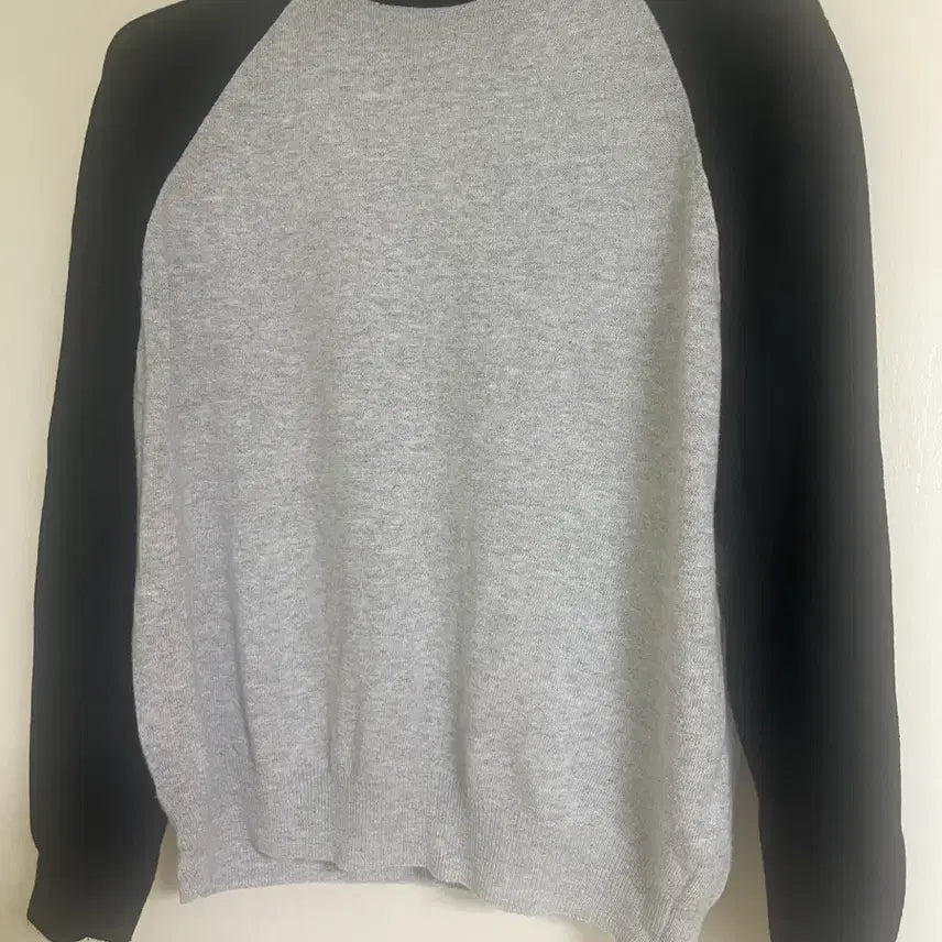 [BUNJANG] Mundal Summer Ted Raglan Knit - Black / 문달 summer Ted Raglan Kint in black