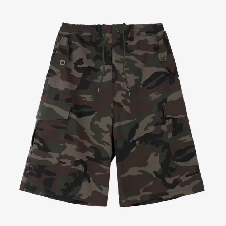 [BUNJANG] ERTR Camo Bermuda Shorts Cotton Size S / 이알티알 카모 버뮤다 쇼츠 코튼 S사이즈