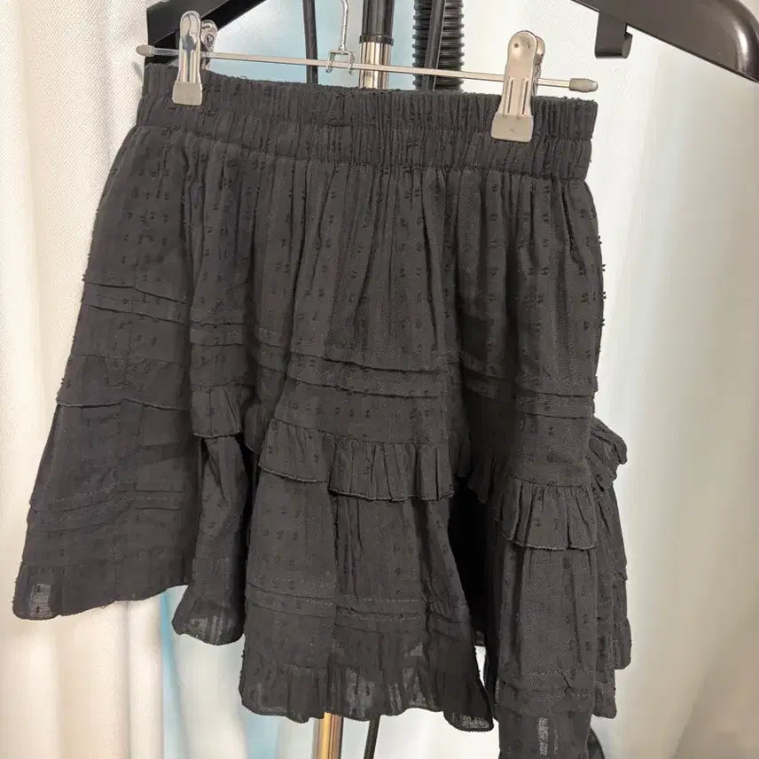 [BUNJANG] Ruffle Tiered Mini Skirt / 프릴 캉캉 미니 스커트