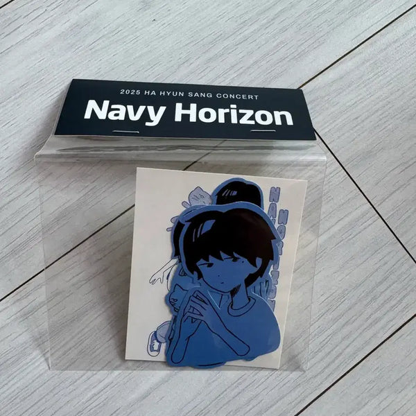 [BUNJANG] Ha Hyun Sang Navy Horizon Exit Sticker / 하현상 네이비호라이즌 퇴장 스티커