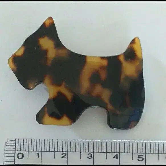 [BUNJANG] Agatha Automatic Hair Pin (Small) - Leopard Print / 아가타 자동핀(소)/호피