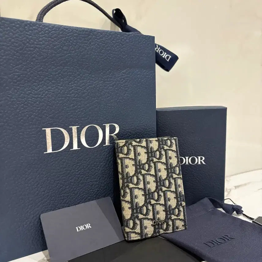 [BUNJANG] Dior Dior Oblique Bifold Card Holder / 디올 오블리크 카드지갑