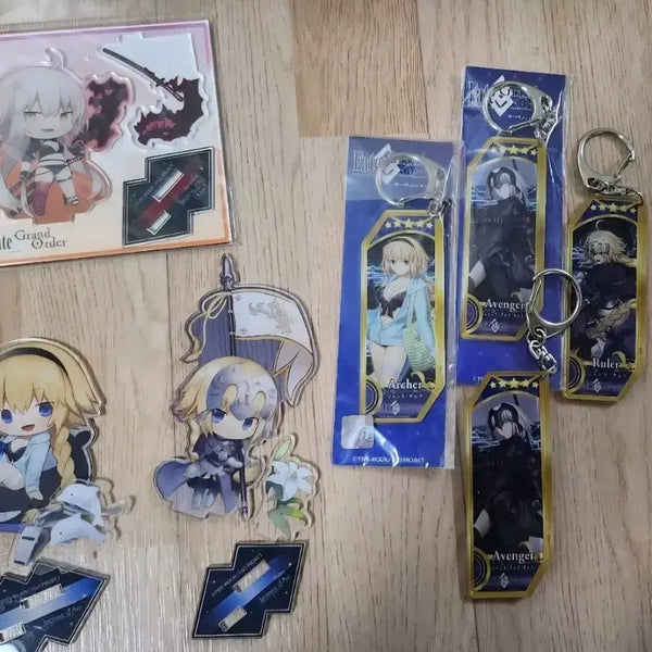 [BUNJANG] Fate/Grand Order Jeanne d'Arc (Alter) Acrylic Stand & Keychain Bundle / (마지막 인하 5.0) FGO 페그오 페이트 그랜드 오더 잔다르크 잔느 얼터 흑잔 아크릴 스탠드 키링 일괄