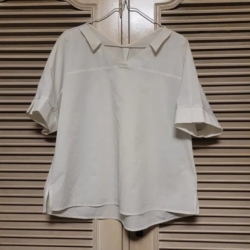 [BUNJANG] GIVERNY White Shirt Blouse / 지베르니 화이트 셔츠블라우스