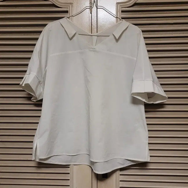 [BUNJANG] GIVERNY White Shirt Blouse / 지베르니 화이트 셔츠블라우스