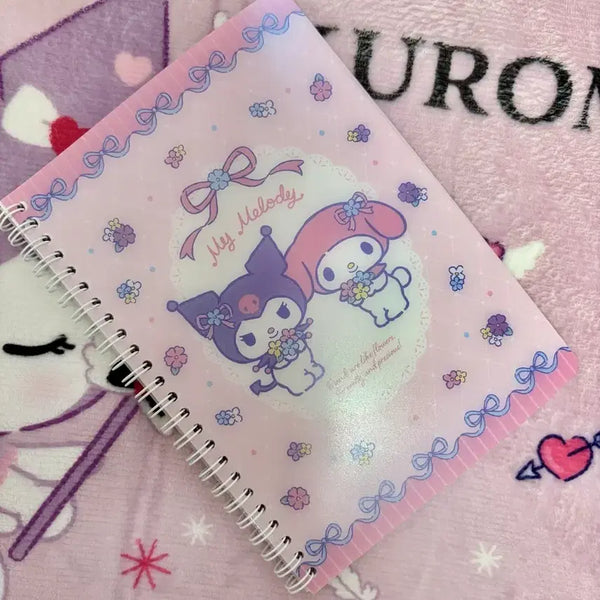 [BUNJANG] 2021 My Melody Kuromi Sticker Book Deco Sticker Set / 21년도마이멜로디쿠로미마멜스티커북띠부씰노트양면이형지인스