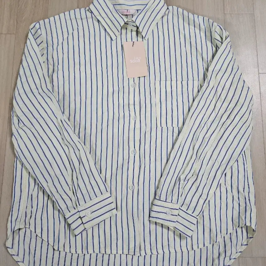 [BUNJANG] SOOS Summer Long-Sleeve Shirt Yellow FREE / [SOOS] 수스 여름 긴팔셔츠 옐로우 FREE 새상품
