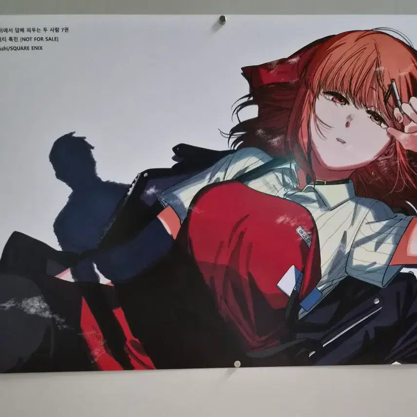 [BUNJANG] Super Dwi-Dam Vol. 7 Poster / 슈뒤담 7권 포스터 (슈퍼 뒤에서 담X 피우는 두 사람)