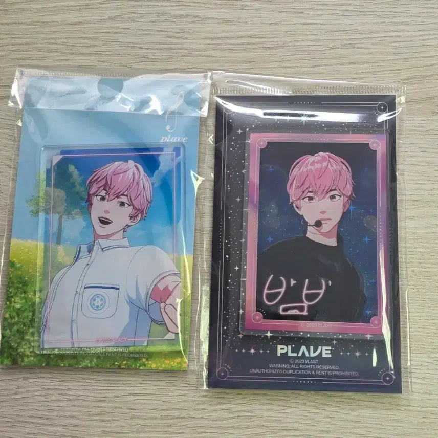 [BUNJANG] PLAVE Anyplus Acrylic Card Bambi Set / 플레이브 애니플러스 아크릴카드 밤비 2종