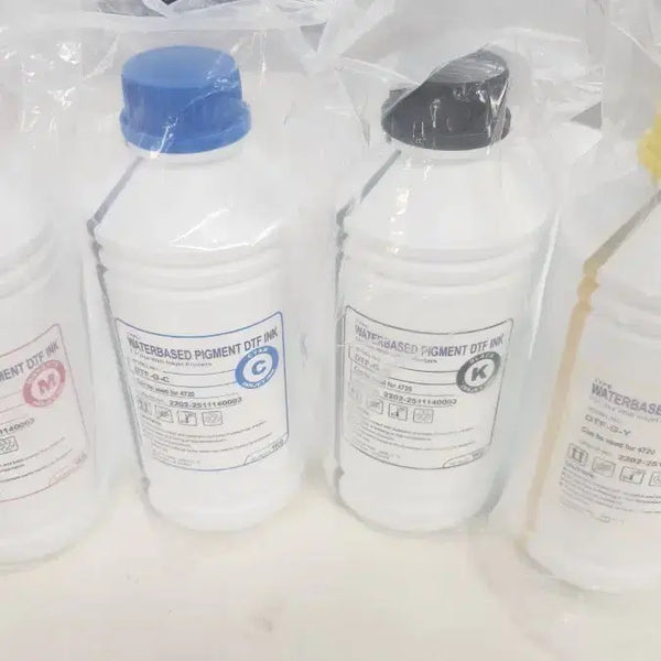 [BUNJANG] DTF Ink CMYK Color 1000ml Set / DTF 잉크 CMYK 컬러 1000ml