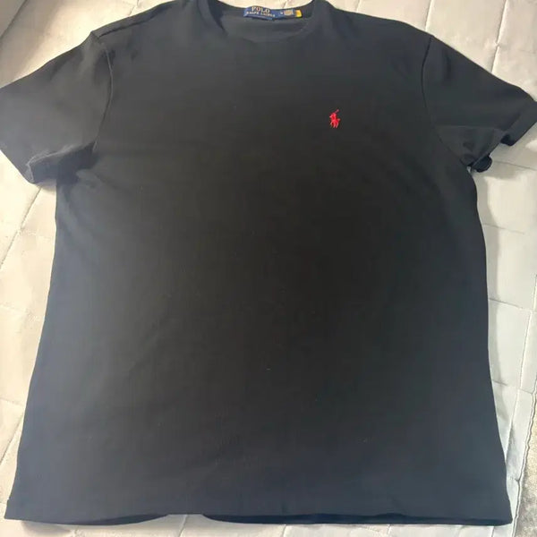 [BUNJANG] Polo Ralph Lauren Short Sleeve T-Shirt Black / 폴로 랄프로렌 반팔 티셔츠 블랙