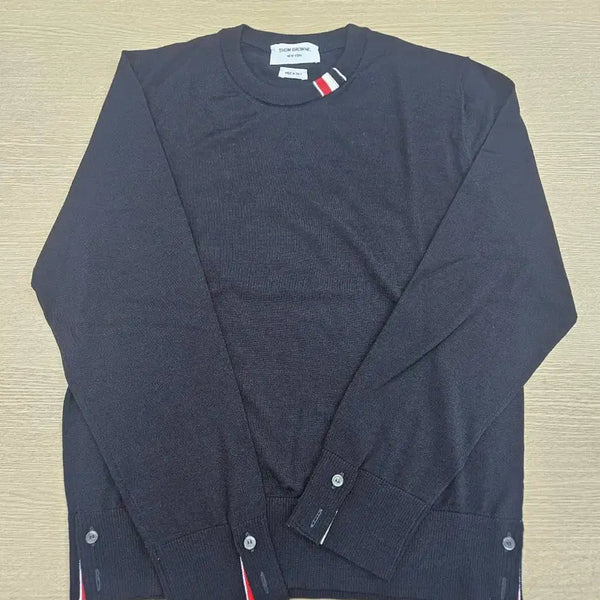 [BUNJANG] Thom Browne Fine Merino Wool Knit Navy MKA474A Y1014 / 톰브라운 파인 메리노 울 니트 네이비 MKA474A Y1014 415 / 3 [새상품/올나감]