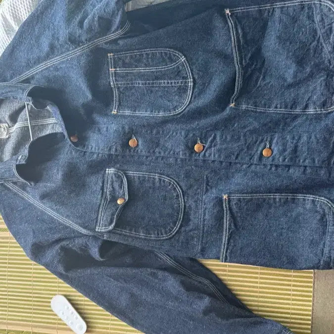 [BUNJANG] OrSlow Coverall Denim Jacket / 오어슬로우 커버올 데님자켓?(네고없이할인)주말까지