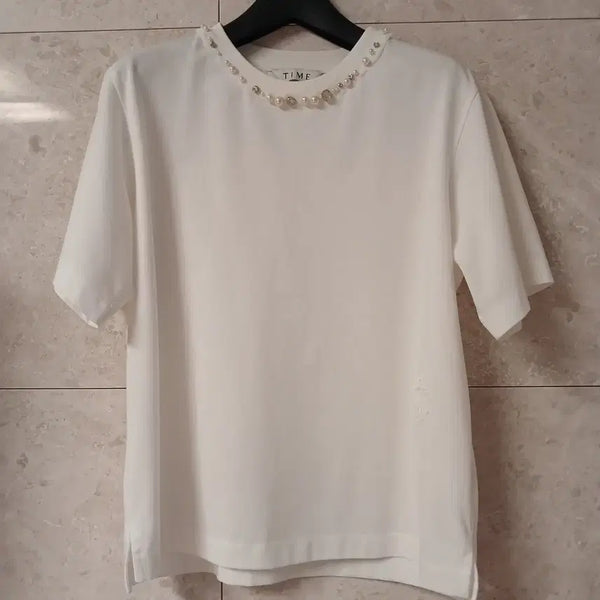 [BUNJANG] TIME Jewelry Blouse / 타임 쥬얼리 블라우스 (초특가)