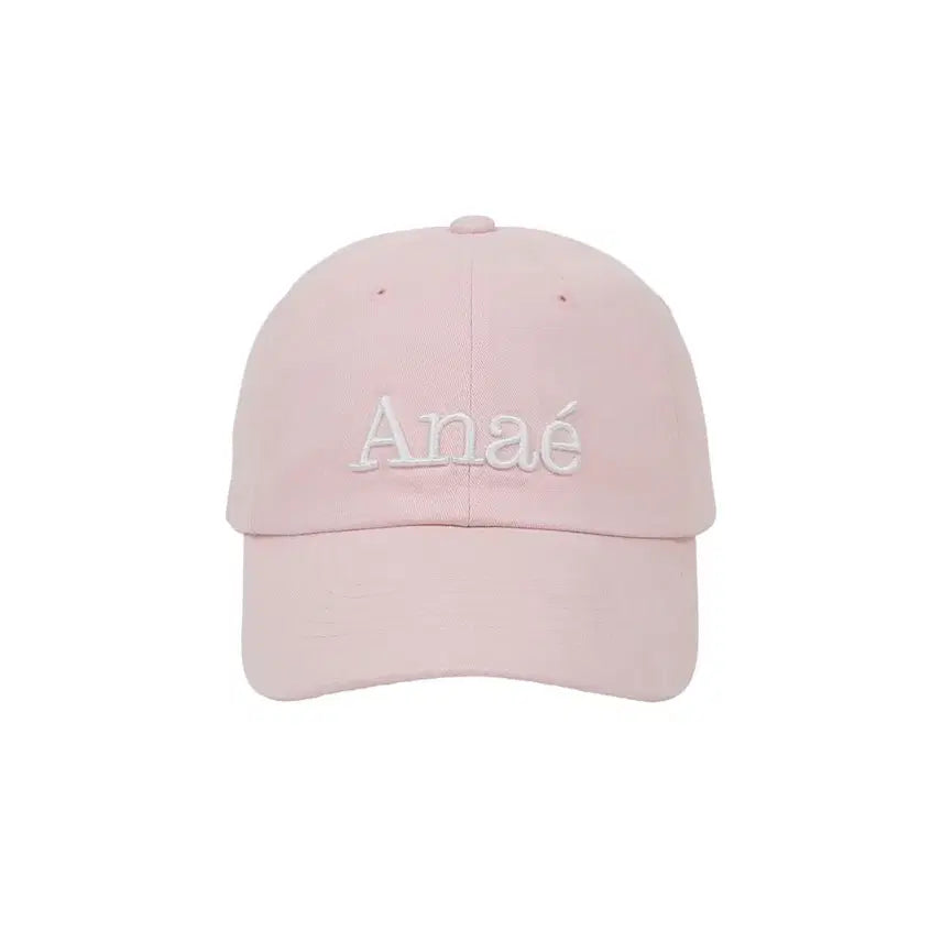 [BUNJANG] Anaé Logo Ball Cap Pink / 핑크 모자
