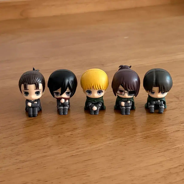 [BUNJANG] Attack on Titan Machiboke New Uniform 10th Anniversary Gacha Set / 진격의거인 마치보케 신제복 10주년 가챠 5종