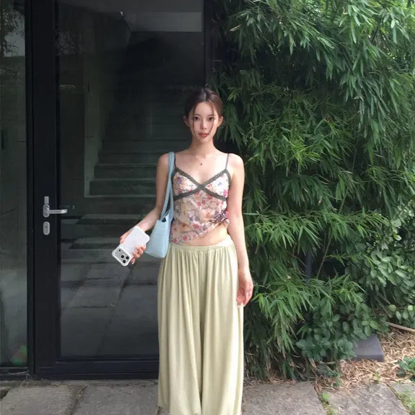 [BUNJANG] Sleeveless Pants Set-up / 나시 팬츠 셋업