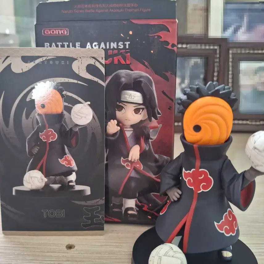 [BUNJANG] Pop Mart Akatsuki Kakuzu & Tobi Figure Set / 팝마트 아카츠키 피규어(카쿠즈, 토비)